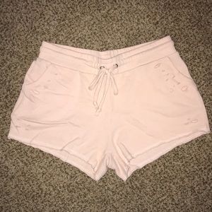 Light pink shorts